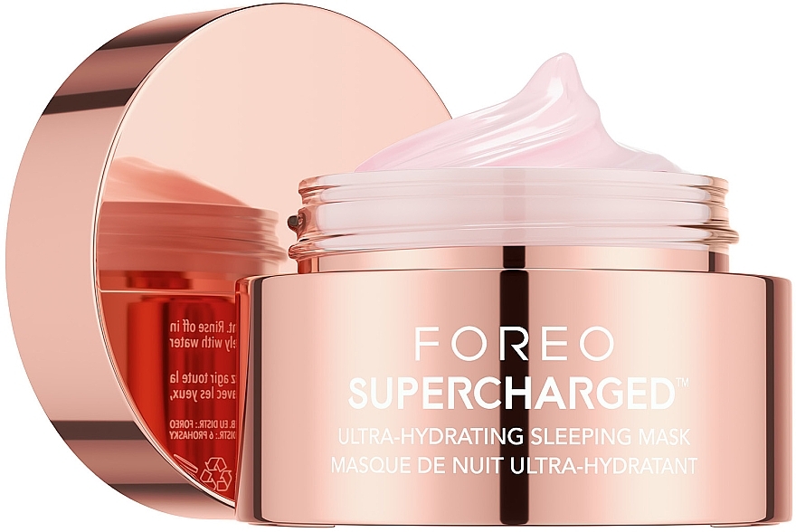 Ночная маска-желе для лица - Foreo Supercharged Ultra-Hydrating Sleeping Mask — фото N4