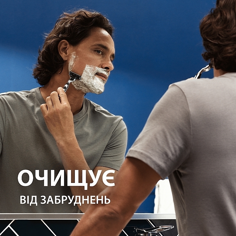 Очищувальний гель для гоління - Gillette Series Charcoal Cleansing Shave Gel — фото N4