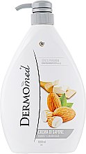 Крем-мыло "Масло карите и миндаль" - Dermomed Cream Soap Karite and Almond — фото N3