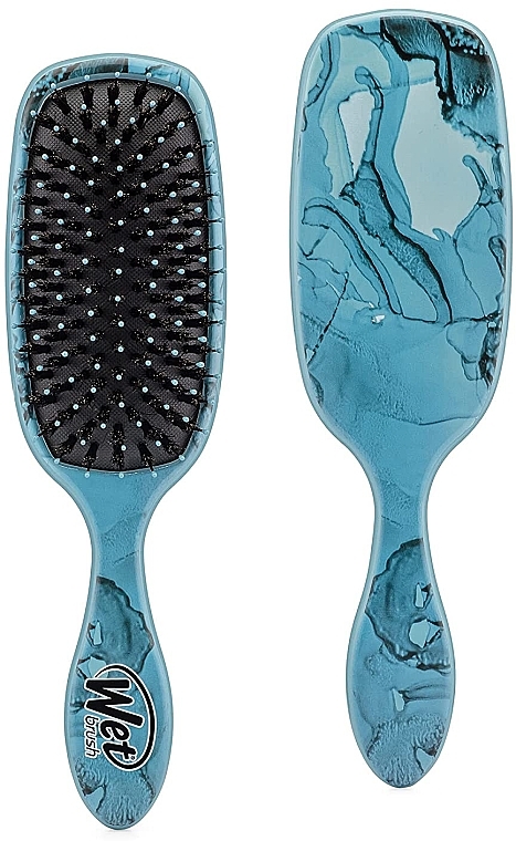 Расческа для волос - Wet Brush Terrain Textures Shine Enhancer Artic Blue — фото N3