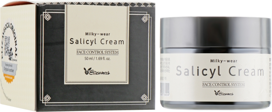 Крем для обличчя саліциловий з ефектом пілінгу - Elizavecca Sesalo Salicyl Cream — фото N2