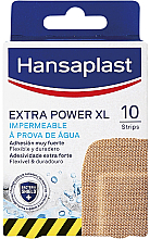 Водонепроницаемый сверхпрочный пластырь, 10 штук - Hansaplast Pensos Extra Power XL — фото N1
