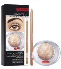 Духи, Парфюмерия, косметика Набор - Pupa Luminys Kit Gold (pencil/1.4g + eye shadow/2.2g)