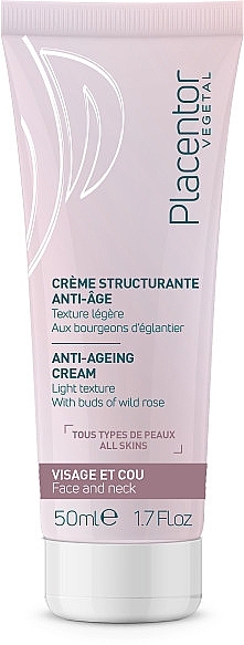 Антивозрастной крем легкой консистенции - Placentor Vegetal Anti-Ageing Cream Light Texture — фото N1