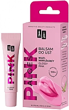 Парфумерія, косметика Мультизволожувальний бальзам для губ - AA Aloes Pink Multi-Moisturizing Lip Balm