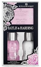 Духи, Парфюмерия, косметика Набор для тела "Королевский букет" - Baylis & Harding Royale Bouquet Set (sh/gel/100ml + lot/100ml + soap/100g)