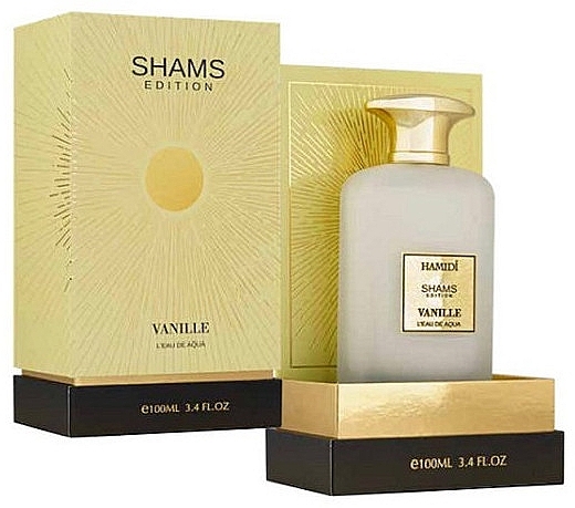 Hamidi Shams Edition Vanilla L'eau De Aqua - Парфумована вода — фото N2
