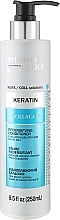 Восстанавливающий бальзам - Pharma Group Laboratories Keratin + Collagen Redensifying Conditioner — фото N2