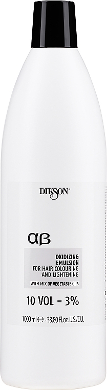 Окислювач 3% - Dikson ArgaBeta Professional Oxidizing Emulsion — фото N1