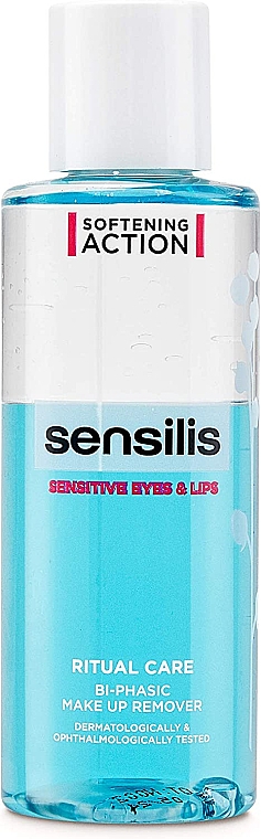 Двухфазное средство для снятия макияжа с чувствительной кожи вокруг глаз и губ - Sensilis Ritual Care Bi-Phasic Make-up Remover for Sensitive Eyes & Lips — фото N1