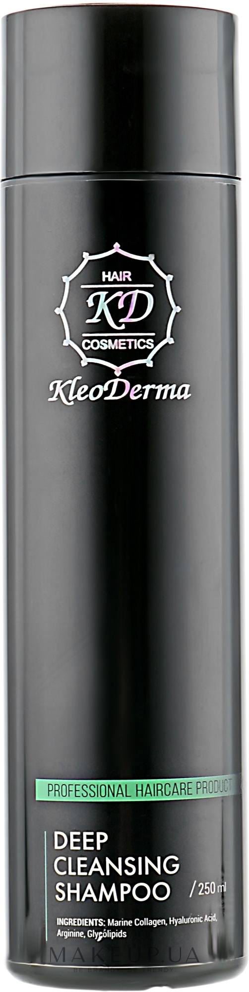 Шампунь для глибокого очищення волосся - Kleo Derma Professional Hair Care — фото 250ml