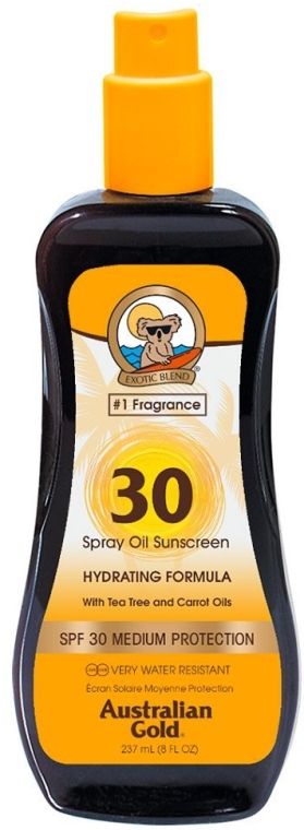 Солнцезащитный спрей - Australian Gold Spray Oil Hydrating Formula SPF30