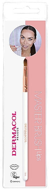 Кисть для макияжа губ - Dermacol Master Brush Rose Gold D60 — фото N1