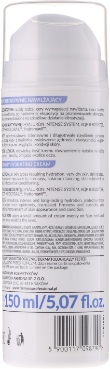 Увлажняющий крем для лица - Farmona Professional Hydra Quest Intensely Hidrating Cream — фото N2