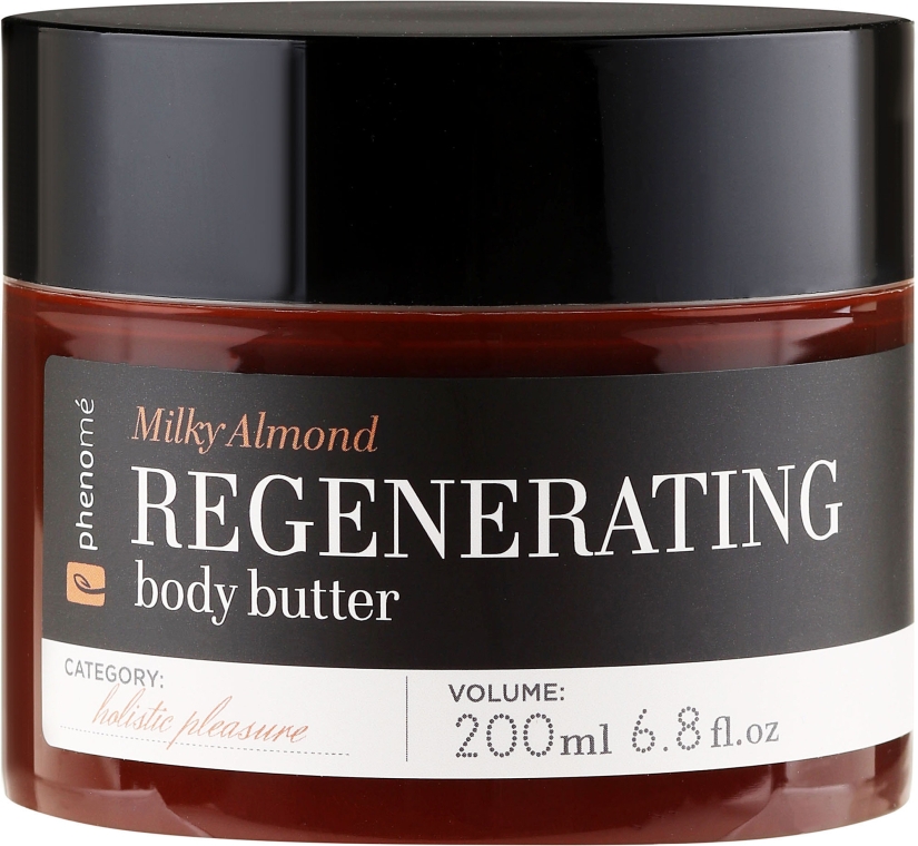 Масло для тіла "Мигдаль і мед" - Phenome Milky Almond Regenerating Body Butter — фото N2