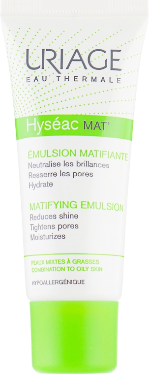 Крем-гель для лица с матирующим эффектом - Uriage Hyseac Mat — фото N2