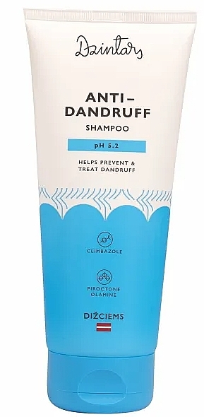 Шампунь от перхоти с пироктон оламином и климбазолом - Dzintars Dizciems Anti-Dandruff Shampoo — фото N1