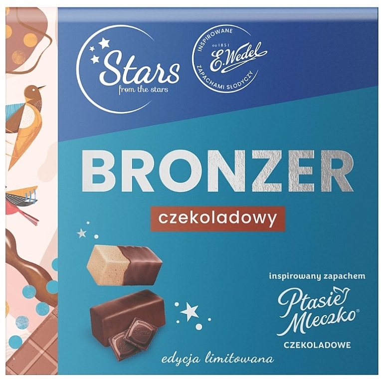 Бронзер для обличчя - Stars from The Stars x Wedel Chocolate Bronzer — фото N2