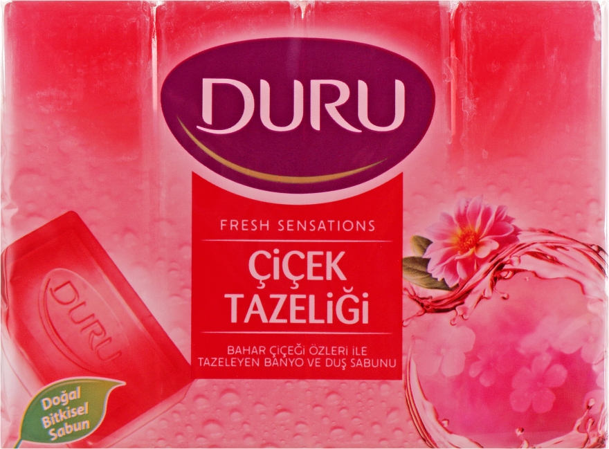 Туалетне мило "Квіткова хмара" - Duru Sensations Flower Infusion Soap — фото N3