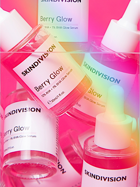 Відлущувальна сироватка - SkinDivision Berry Glow — фото N5