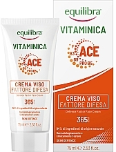 Парфумерія, косметика Крем для обличчя - Equilibra Vitaminica Defense Factor Face Cream