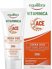 Крем для обличчя - Equilibra Vitaminica Defense Factor Face Cream — фото N1