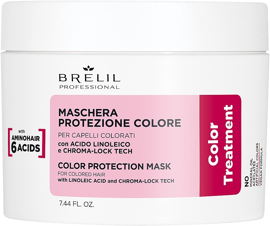 Маска для окрашенных волос - Brelil Color Treatment Color Protection Mask — фото N1