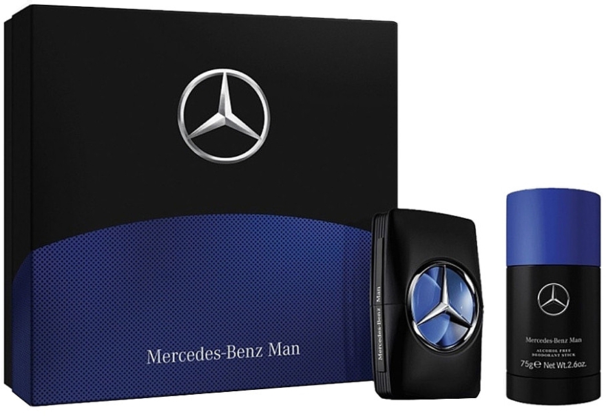 Mercedes-Benz Mercedes-Benz Man - Набор (edt/50ml + deo/75g) — фото N1