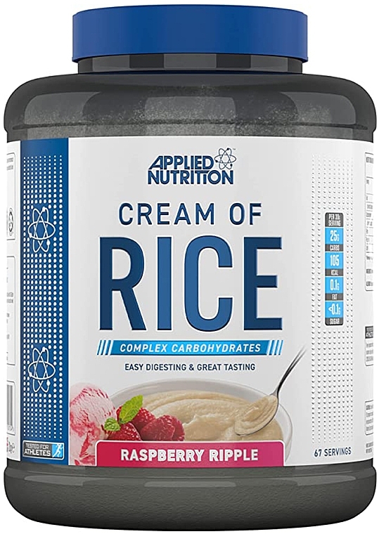 Крем-пудинг рисовий "Малинова пульсація" - Applied Nutrition Cream Of Rice Raspberry Ripple — фото N1