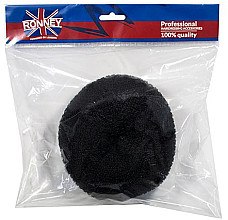 Валик для зачіски, 15х6.5 см, чорний - Ronney Professional Hair Bun 052 — фото N1