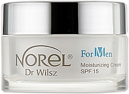 Зволожувальний крем проти зморщок з SPF 15 - Norel ForMen Moisturizing cream Anti-Age — фото N1