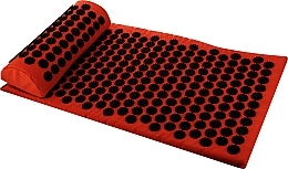 Набор "Аппликатор Кузнецова" Eko-Lux 2, коврик + валик, оранжево-черный - Universal — фото N1