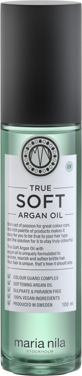 Арганієва олія для волосся - Maria Nila True Soft Argan Oil — фото N2