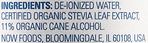 Рідкий підсолоджувач "Оригінальний" - Now Foods Better Stevia Liquid Sweetener Original — фото N3