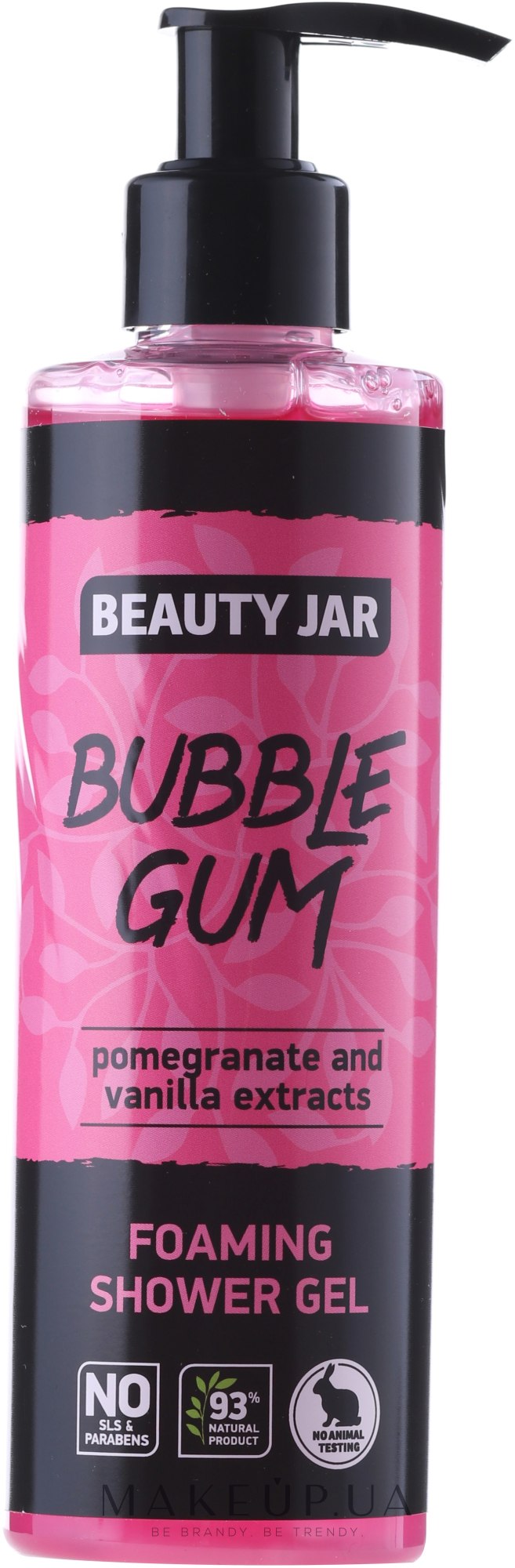 Гель для душу Bubble Gum - Beauty Jar Foaming Shower Gel — фото 250g
