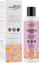 Шампунь для волос - puroBIO Cosmetics For Hair Gentle Shampoo — фото N2