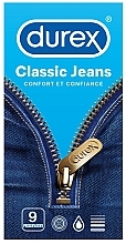 Духи, Парфюмерия, косметика Презервативы, 9 шт - Durex Classic Jeans