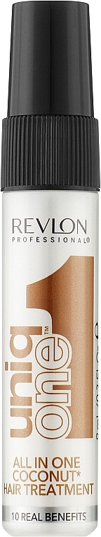 УЦЕНКА Спрей для волос с ароматом кокоса - Revlon Professional Uniq One Hair Treatment * — фото N1