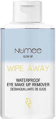 Засіб для зняття водостійкого макіяжу з очей - Numee Glow Up Wipe Away Waterproof Eye Make-Up Remover — фото N1