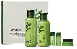 Парфумерія, косметика Набір - Innisfree Green Tea Balancing Special Skin Care Set