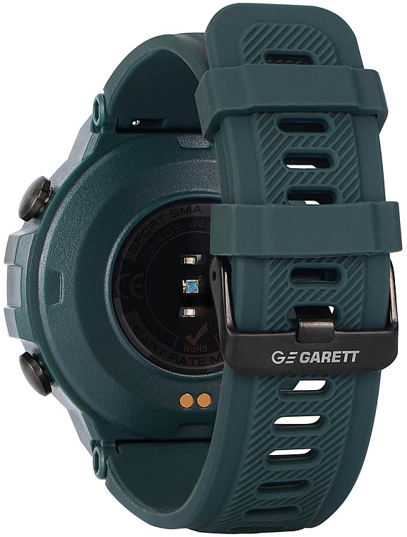 Смартгодинник для чоловіків, зелений - Garett Smartwatch GRS — фото N4