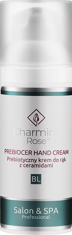 Пребіотичний крем для рук з керамідами - Charmine Rose Prebiocer Hand Cream — фото N1