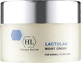 Духи, Парфюмерия, косметика Увлажняющий крем для жирной кожи - Holy Land Cosmetics Lactolan Moist Cream Oily Skin