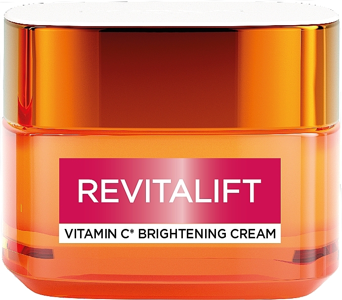 Крем для осветления кожи с витамином С - L'Oreal Paris Revitalift Vitamin C Brightening Cream — фото N1