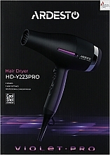 Фен для волос - Ardesto HD-Y223PRO — фото N2