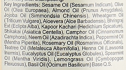 УЦІНКА Натуральна олія для волосся "18 трав" - Khadi Natural Ayurvedic Herbal 18 Herbs Hair Oil * — фото N3