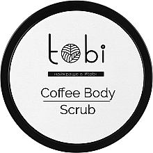 Кофейный скраб для тела с натуральными маслами - Tobi Cofee Body Scrub — фото N1