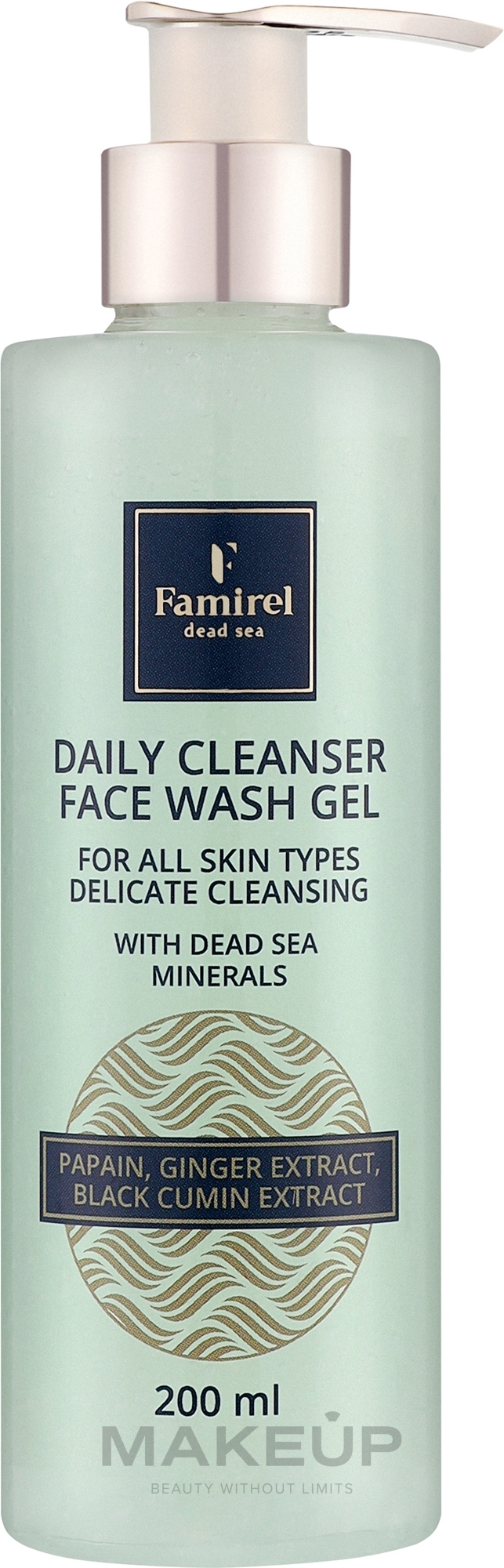 Гель для вмивання всіх типів шкіри з папаїном - Famirel Daily Cleanser Face Wash Gel — фото 200ml
