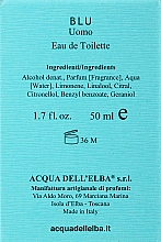 Acqua Dell Elba Blu - Туалетная вода — фото N3