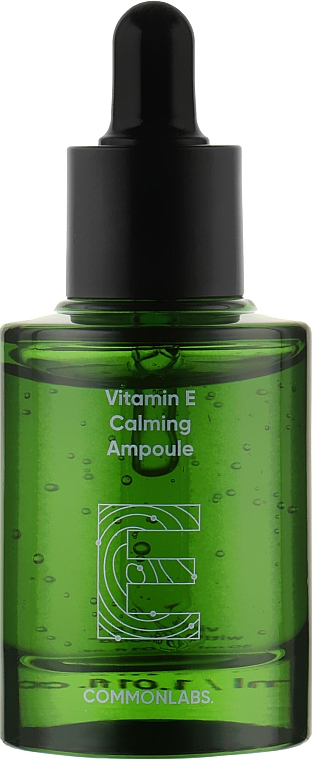 Успокаивающая сыворотка с витамином Е - Commonlabs Vitamin E Calming Ampoule  — фото N1
